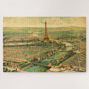 Antikes Vintage Paris Druck