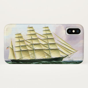 Antikes Vintage-Transport-Schiff Clipper auf See Case-Mate iPhone Hülle