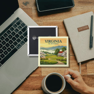 Antikes Virginia Button