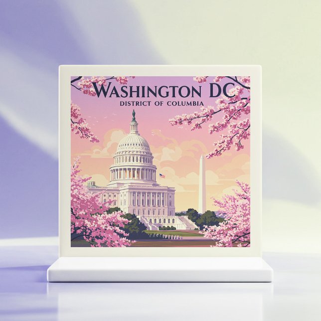 Antikes Washington D.C. Fliese (Von Creator hochgeladen)