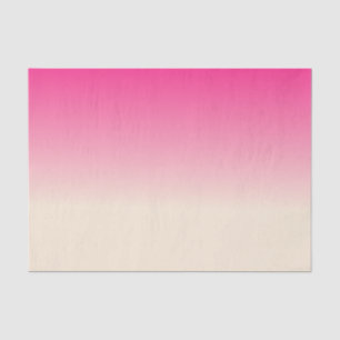 Antikes Weiß und Winter Sky Rosa Farbenspiel Seidenpapier