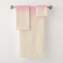 Antikes weißes und Winter Sky Pink Ombre Muster