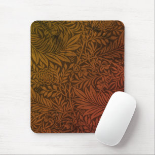 Antikes William Morris Orange Larkspur Botanisch Mousepad