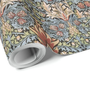 Antikes William Morris Snakehead-Geschenkpapier Geschenkpapier