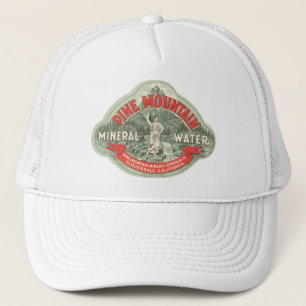 Antiketiket, Pine Mountain Mineralwasser Truckerkappe
