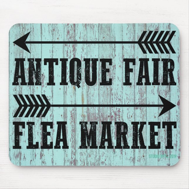 ANTIKMARKT - FLOHMARKT MOUSEPAD (Vorne)