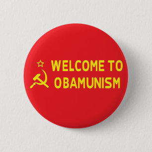 Antiknopf Obama Obamunism Button