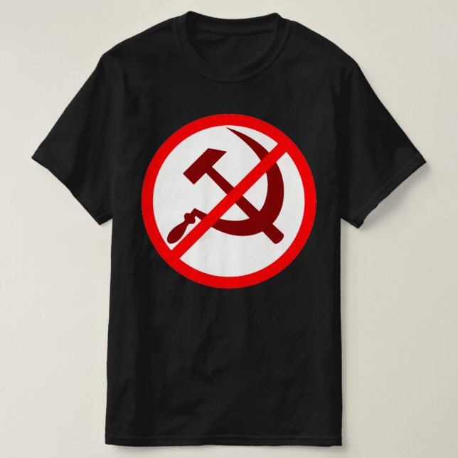Antikommunismus - NEIN ZUM T - Shirt DER KOMMUNIKA (Design vorne)