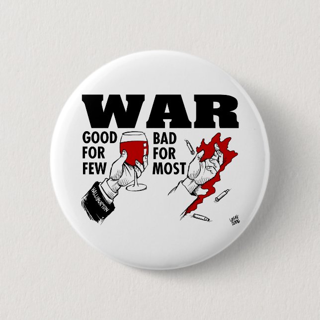 Antikrieg Button (Vorderseite)