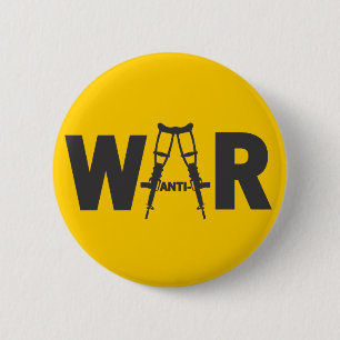 Antikriegsknopf Button