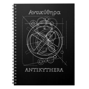 Antikythera Mechanism Drawing Notizblock