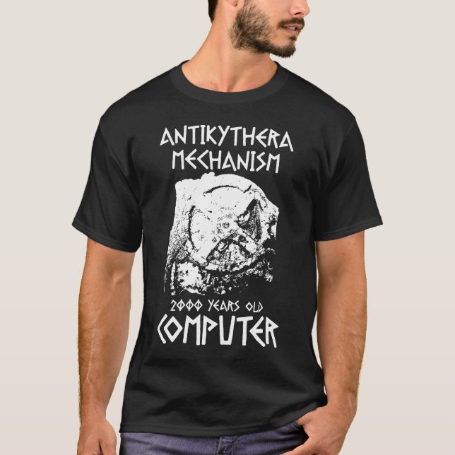 Antikythera-Mechanismus antiker griechischer Compu T-Shirt (Vorderseite)