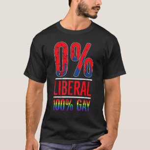 Antiliberale LGBT Gay Cool Pro Republikaner T-Shirt