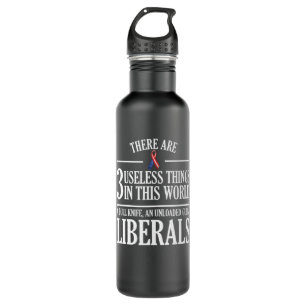 Antiliberale, nutzlose Liberale, Liberale Tears.pn Edelstahlflasche