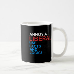 Antiliberaler Ärgern Sie einen liberalen republika Kaffeetasse