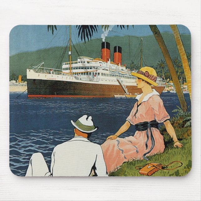 Antillen der französischen Linie Mousepad (Vorne)