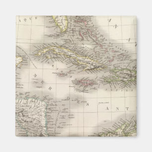 Antillen - Westindien Magnet