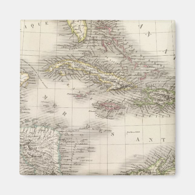 Antillen - Westindien Magnet (Vorne)