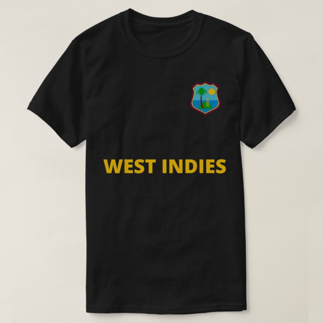 Antilles Windies Cricket Fans TShirt (Design devant)