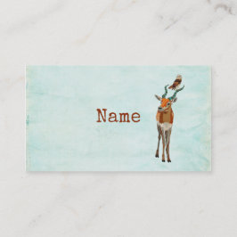 ANTILOPE u. EULE Visitenkarte
