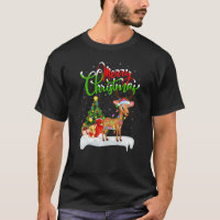 Antilopen-Weihnachtsdekorationen Santa Antilope We