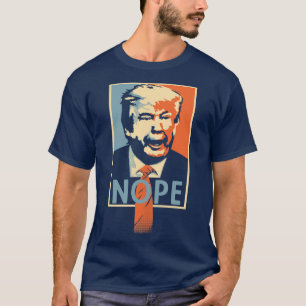 Antilustiger politischer Parodie-T - Shirt des