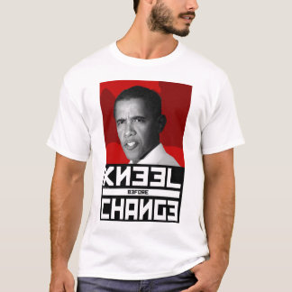 Antiobama-KNIEN vor ÄNDERUNG T - Shirt