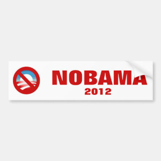 AntiObama - NOBAMA Autoaufkleber