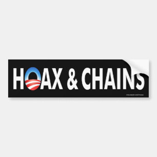 Antiobama"Scherz- u. Ketten" Autoaufkleber
