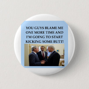 Antiobama Witz Georges w Busch Button