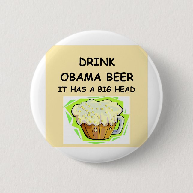 Antiobama-Witze Button (Vorderseite)
