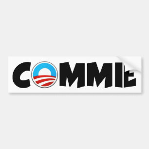 AntiObamacommie Autoaufkleber