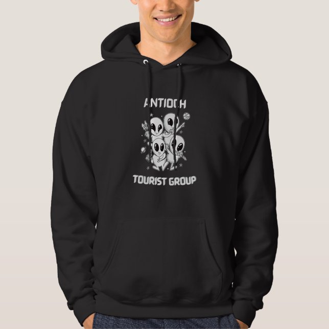 Antioch Native Pride Alien Funny Staat Tourist Wel Hoodie (Vorderseite)