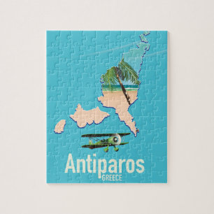 Antiparos-Griechenland-Reisekarte