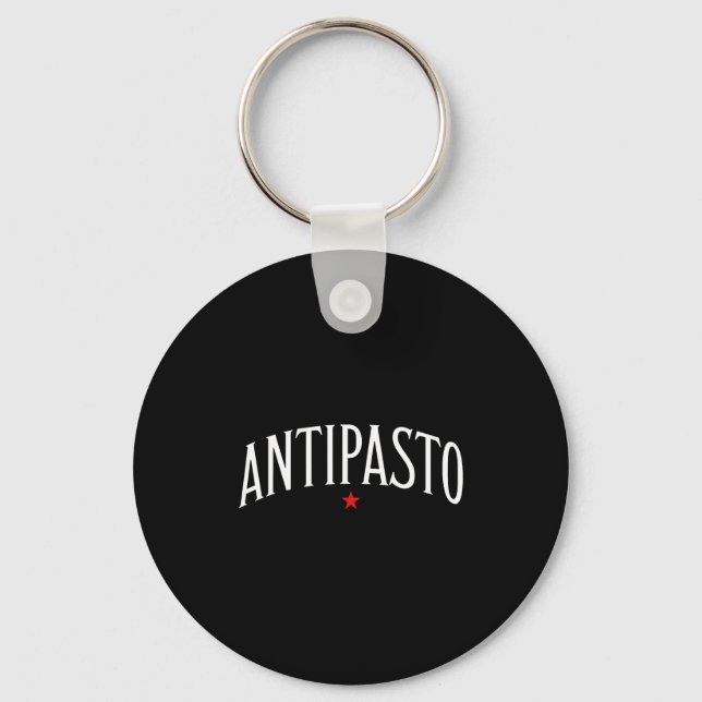 Antipasto, Italian Food Lover Foodie  Schlüsselanhänger (Vorderseite)