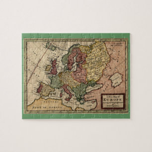 Antiquariat 1721 Karte Europas von Herman Moll
