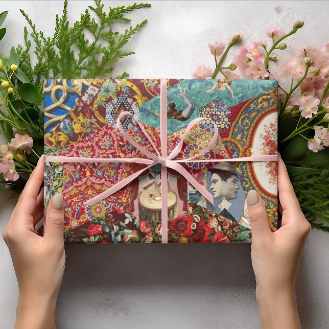 Antiquariat Geschenkpapier (Wrapped gift)