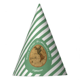 Antique 1786 Western Hemisphäre Karte Themenpartei Partyhütchen