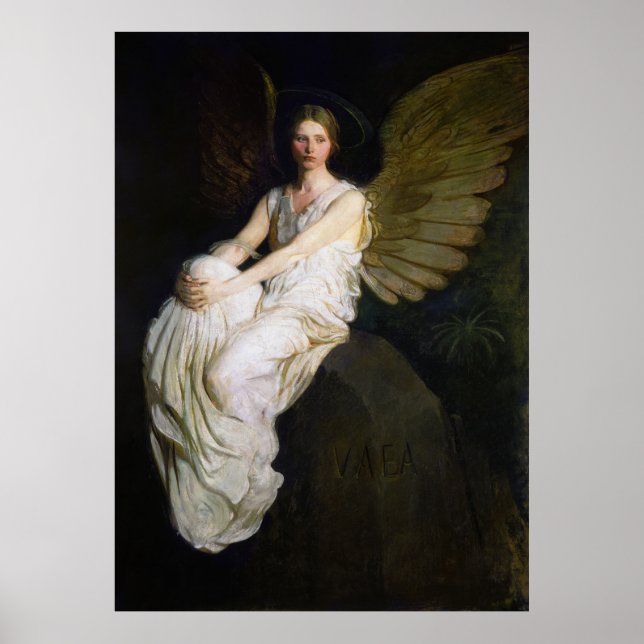 Antique Abbott Handerson Thayer Angel Malerei Poster (Vorne)