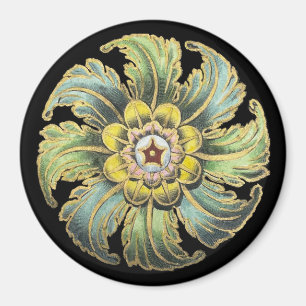 Antique Architectural Rosette Nr. 1 Magnet