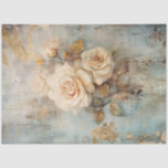 Antique Blue Romance Design Serie 19 Seidenpapier<br><div class="desc">Antique Blue Romance Design Serie. The Tissue Paper Store for more Tissue Papers in vielen Farben und Designs https://www.zazzle.com/store/tissue_paper_store/products</div>