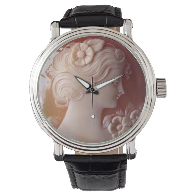 Antique Cameo Armbanduhr (Vorderseite)