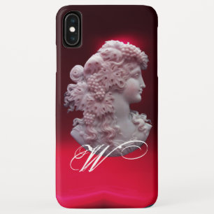 ANTIQUE CAMEO, LADY MIT GRABEN UND GRAPEVINEN Case-Mate iPhone HÜLLE