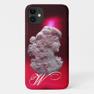ANTIQUE CAMEO, LADY MIT GRABEN UND GRAPEVINEN Case-Mate iPhone HÜLLE