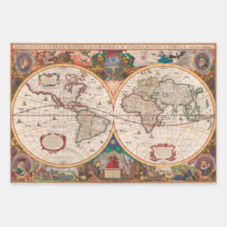 Antique carte Poids lourd Papier de découpage