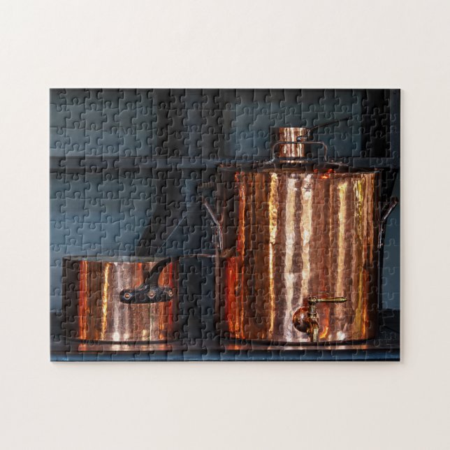 Antique Copper Pots (Horizontal)