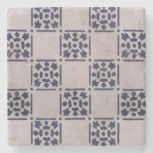 Antique Delft Tile Blue: Klassisches niederländisc Steinuntersetzer