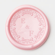 Antique Filigree Rahmen Wedding Couple Monogram