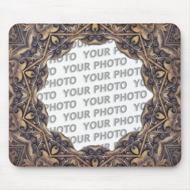 Antique Frame ARTs 2 + Ihr Foto Mousepad (Vorne)
