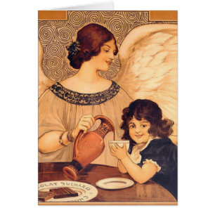 Antique française au chocolat